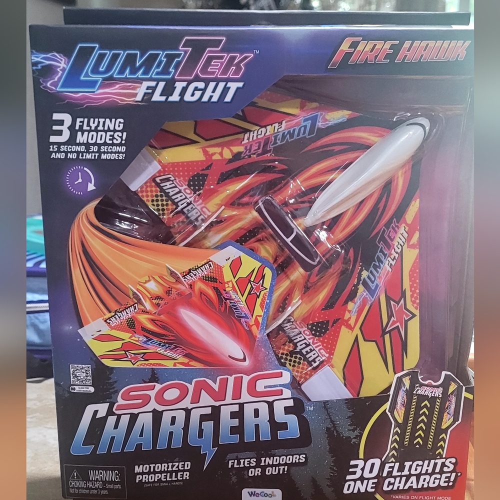 Sonic chargers flight airplane